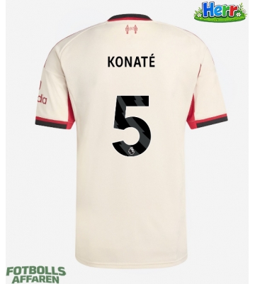 Liverpool Ibrahima Konate #5 Bortatröja 2025-26 Kortärmad